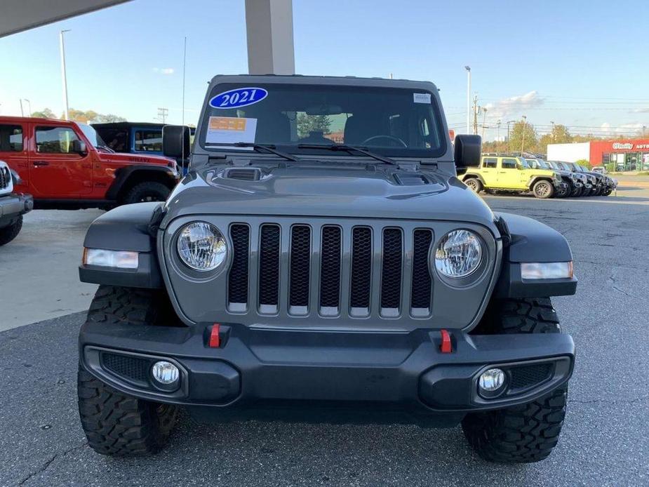 used 2021 Jeep Wrangler Unlimited car, priced at $36,267