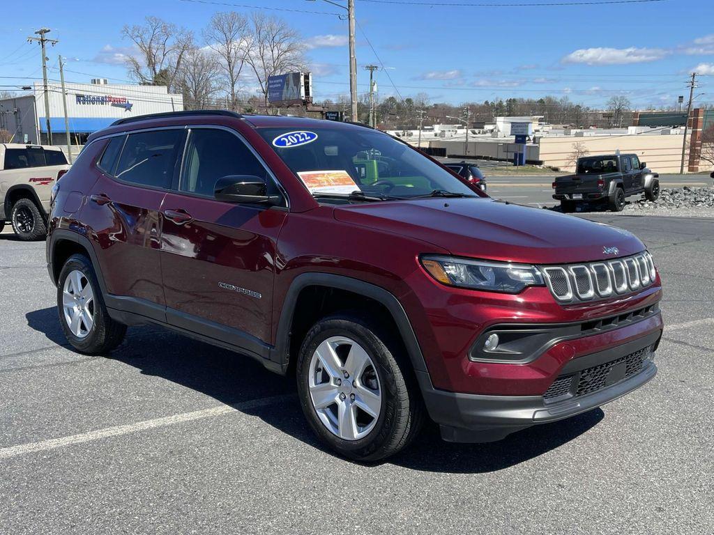 used 2022 Jeep Compass car, priced at $19,999