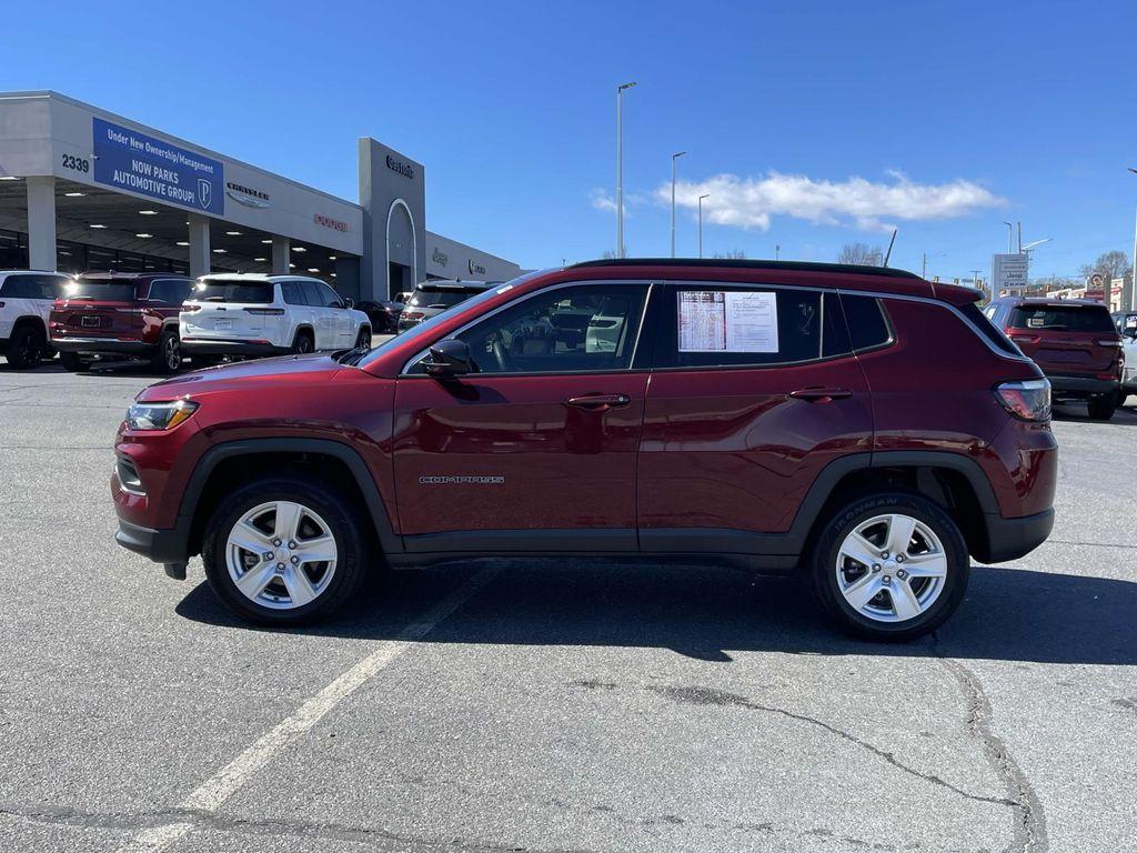 used 2022 Jeep Compass car, priced at $19,999