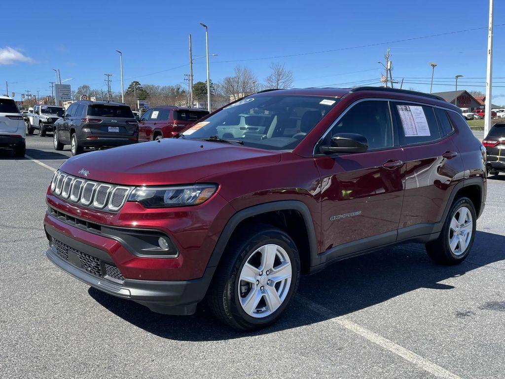 used 2022 Jeep Compass car, priced at $19,999