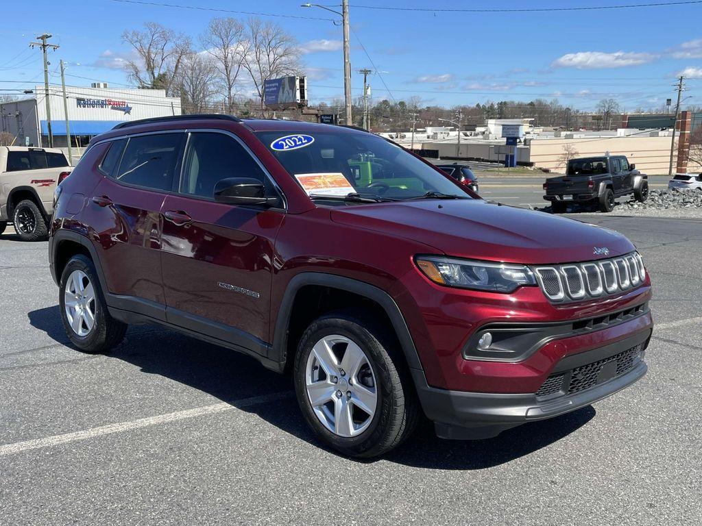 used 2022 Jeep Compass car, priced at $19,999