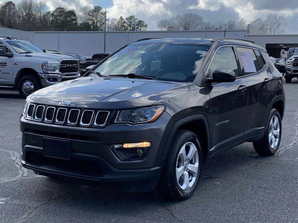 used 2021 Jeep Compass car, priced at $18,400