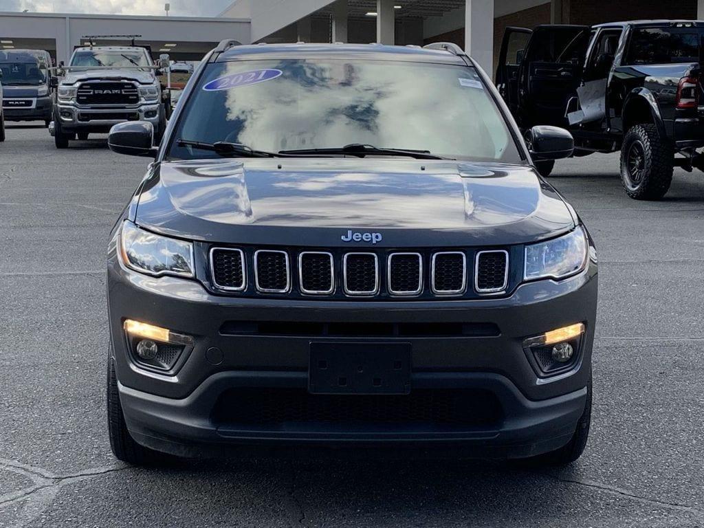 used 2021 Jeep Compass car, priced at $18,400