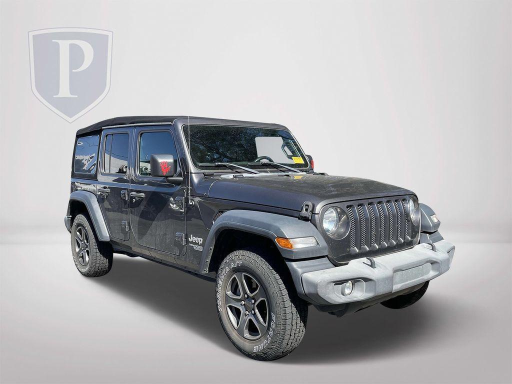 used 2018 Jeep Wrangler Unlimited car, priced at $23,370