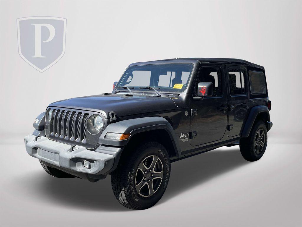 used 2018 Jeep Wrangler Unlimited car, priced at $23,370