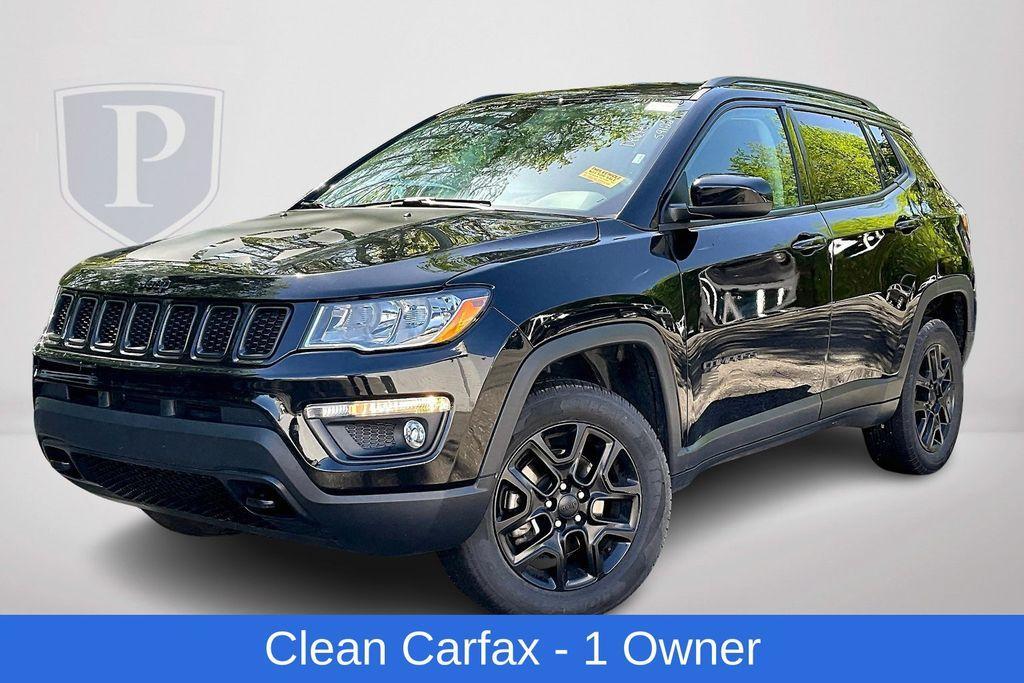 used 2021 Jeep Compass car, priced at $19,154