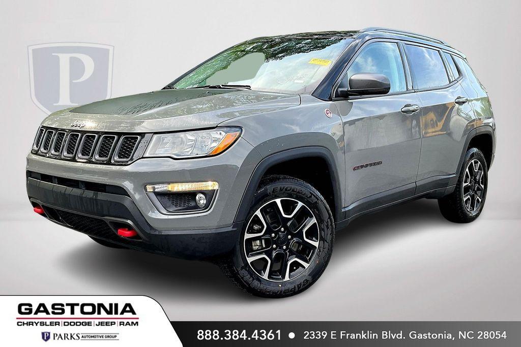 used 2021 Jeep Compass car, priced at $21,726