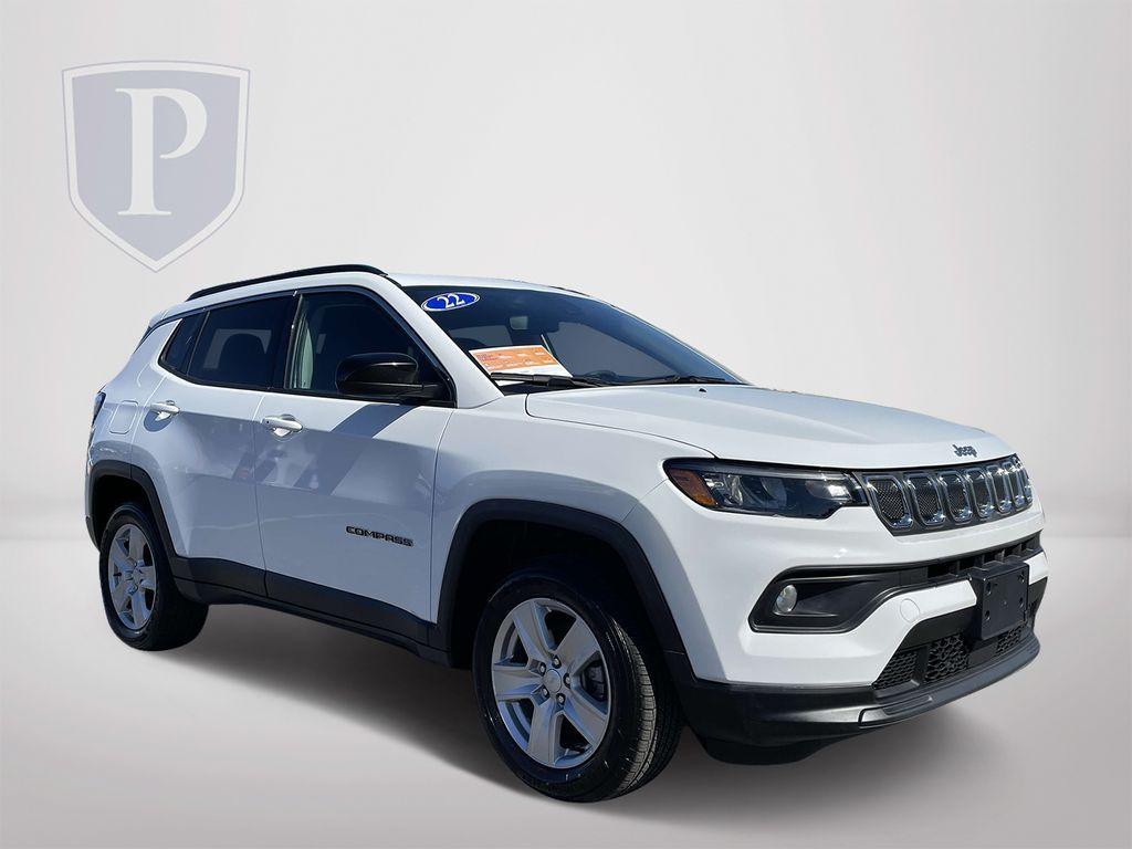 used 2022 Jeep Compass car, priced at $18,999