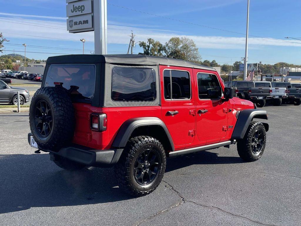 used 2023 Jeep Wrangler car, priced at $34,000