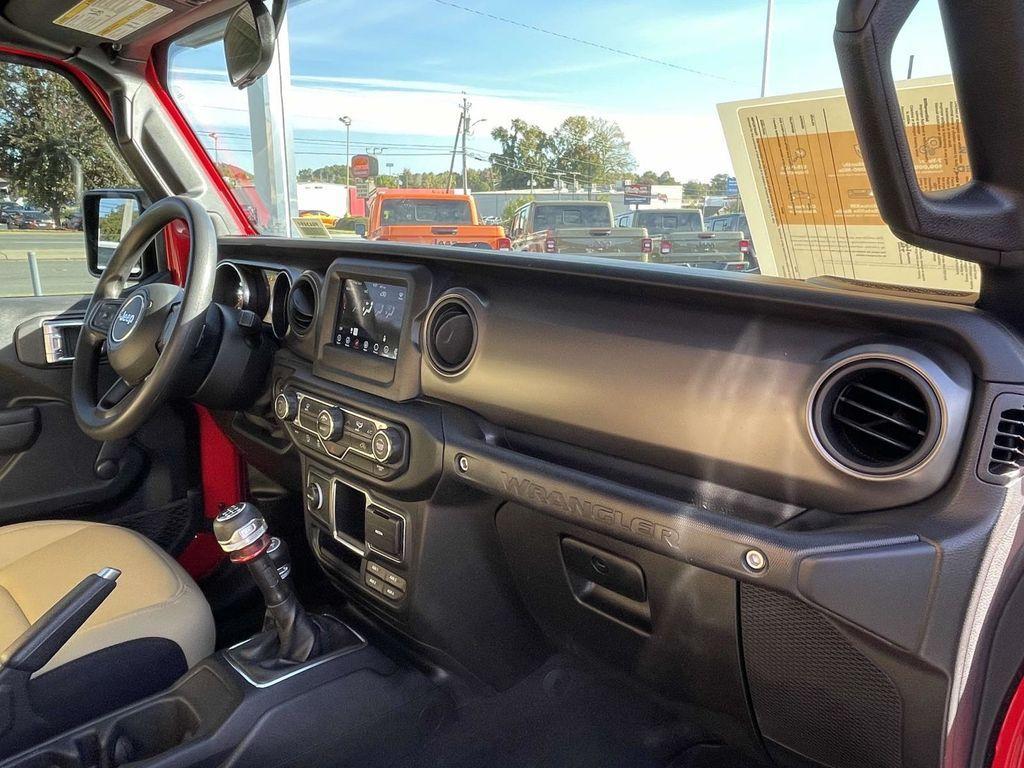 used 2023 Jeep Wrangler car, priced at $34,000