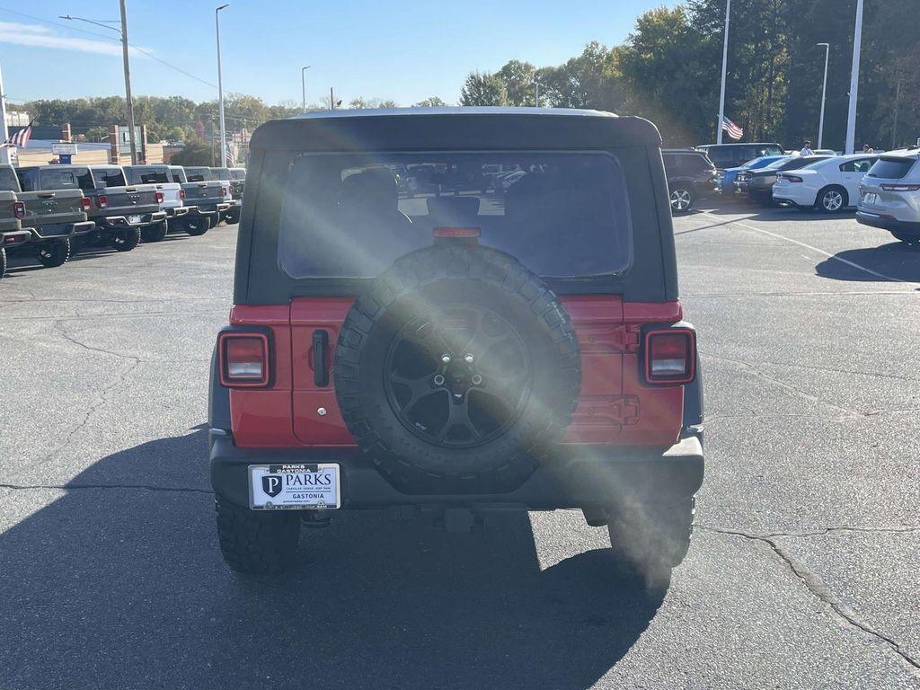 used 2023 Jeep Wrangler car, priced at $34,000