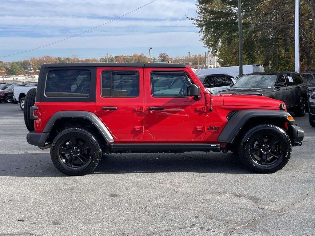 used 2022 Jeep Wrangler Unlimited car, priced at $30,250