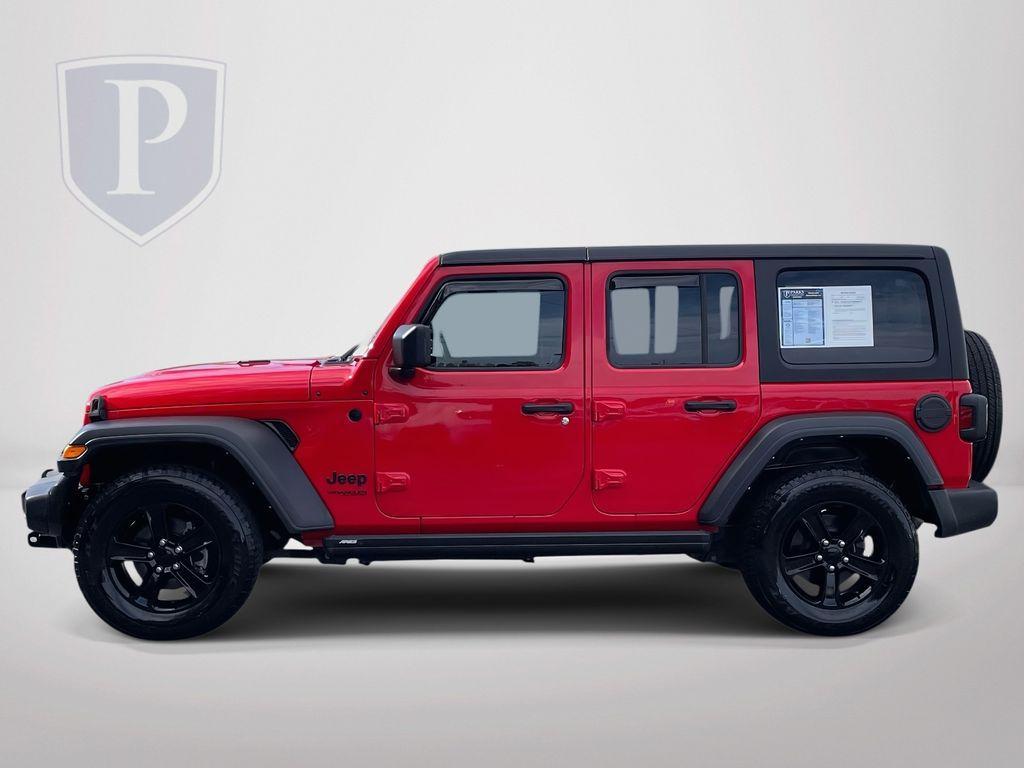 used 2022 Jeep Wrangler Unlimited car, priced at $30,250