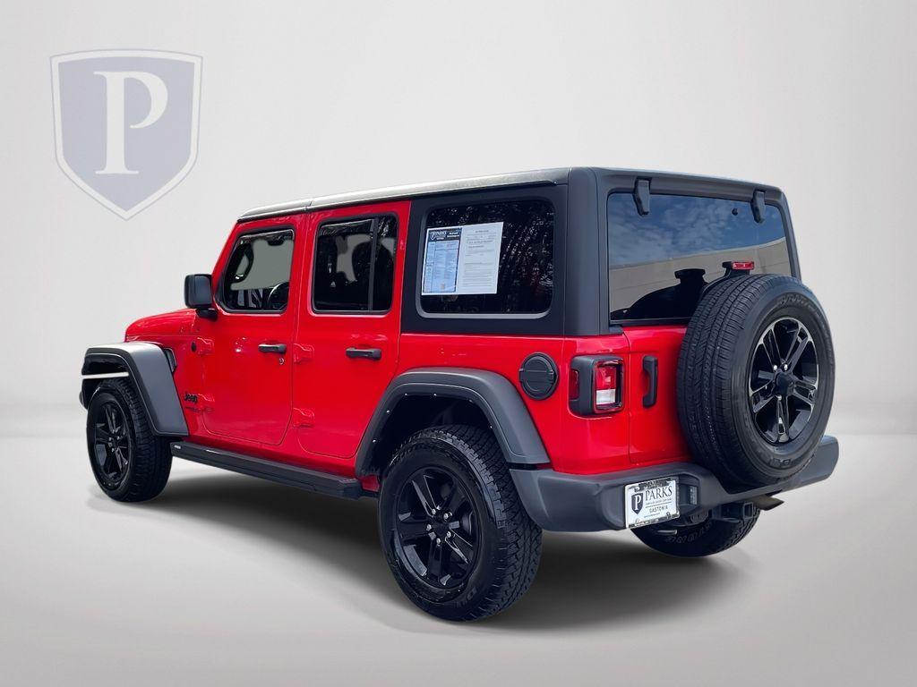 used 2022 Jeep Wrangler Unlimited car, priced at $30,250