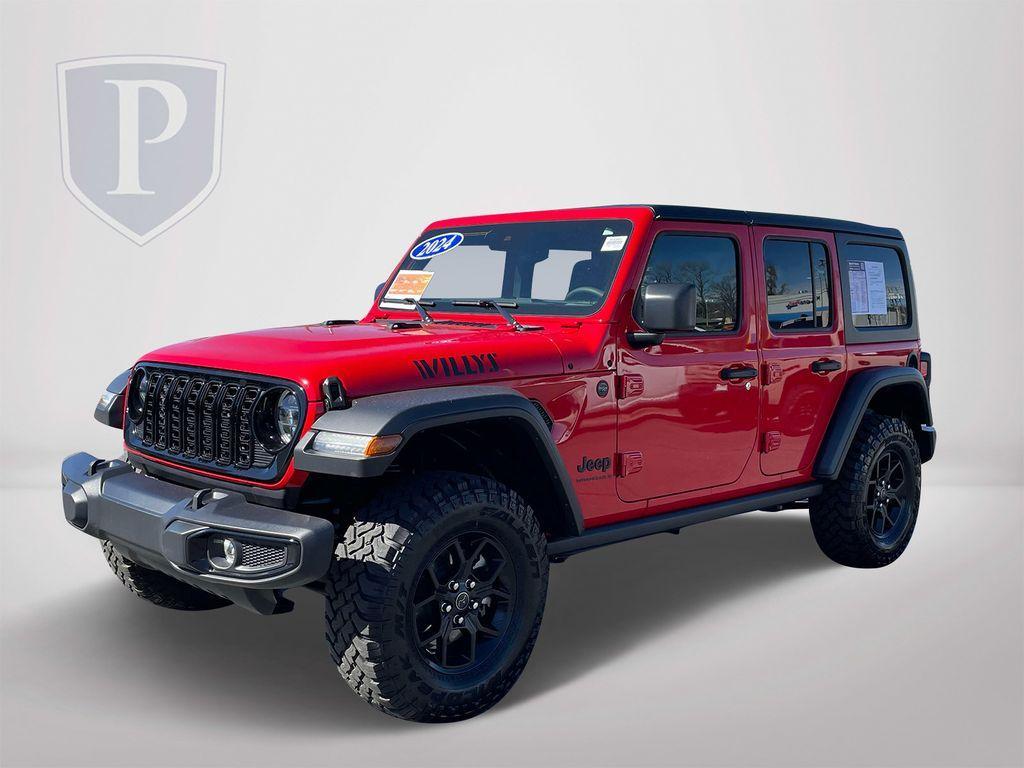 used 2024 Jeep Wrangler car, priced at $41,544