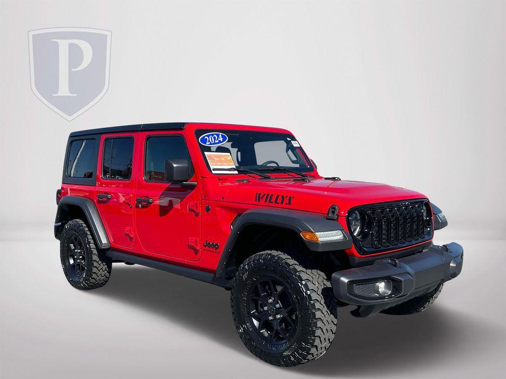 used 2024 Jeep Wrangler car, priced at $41,544