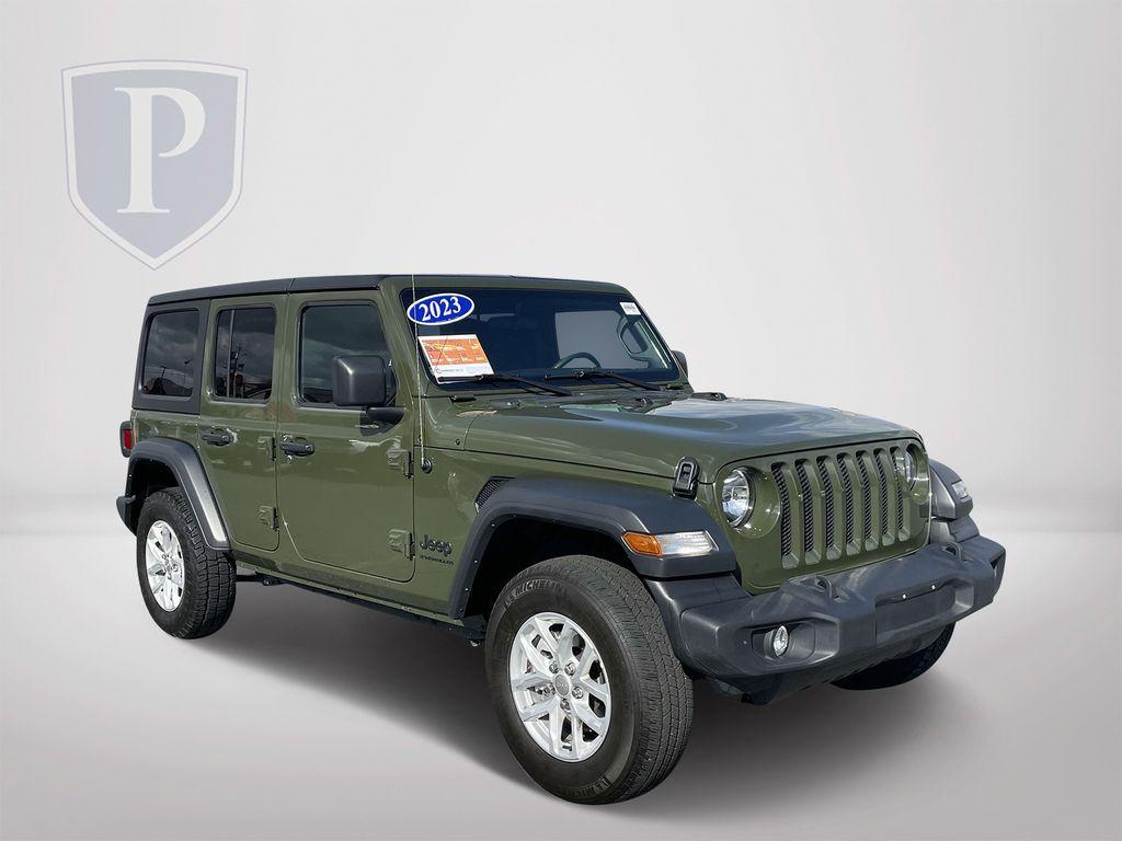 used 2023 Jeep Wrangler car, priced at $30,888