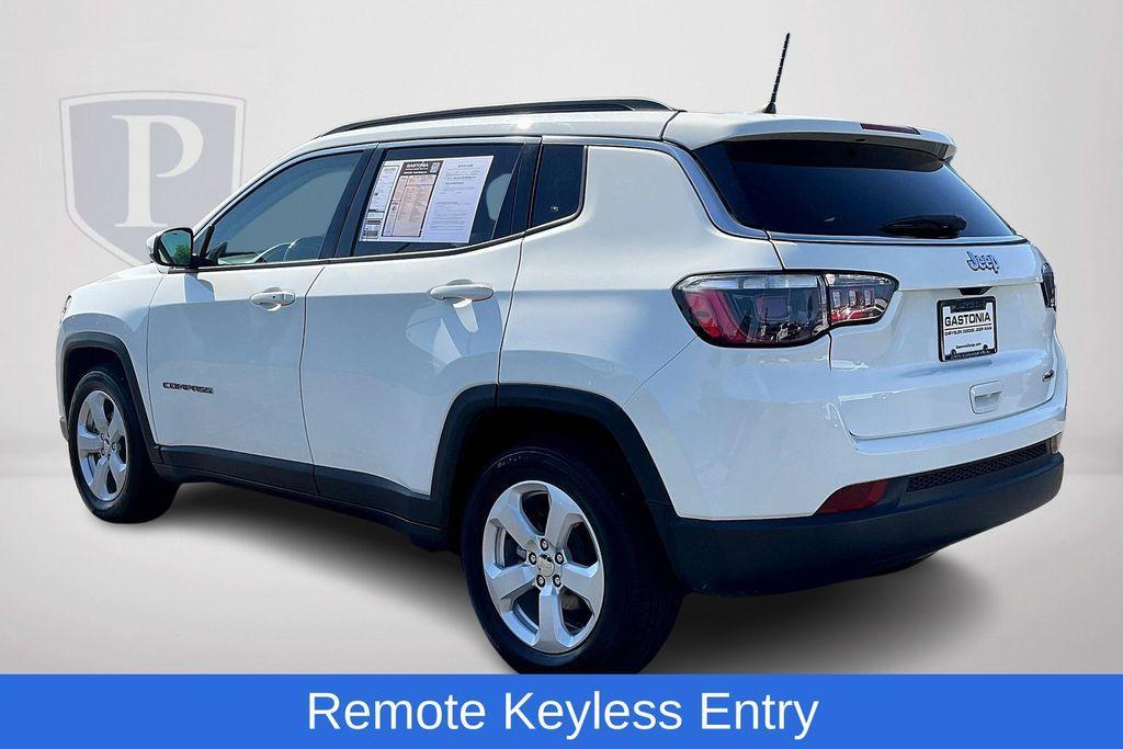 used 2021 Jeep Compass car, priced at $19,011