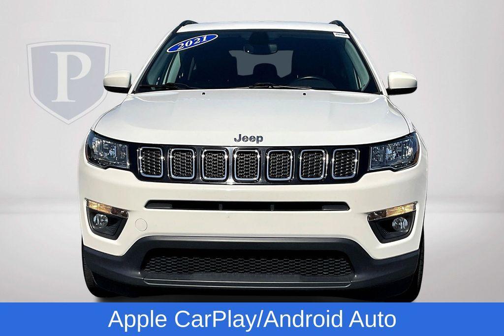 used 2021 Jeep Compass car, priced at $18,764