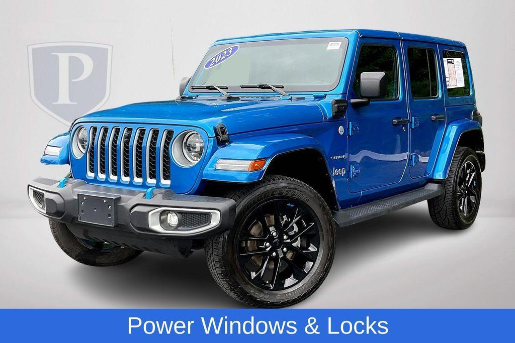 used 2023 Jeep Wrangler 4xe car, priced at $41,506