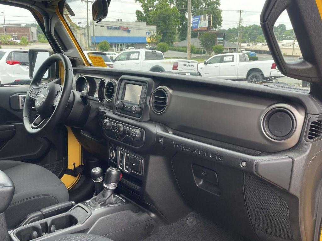 used 2018 Jeep Wrangler car, priced at $21,000