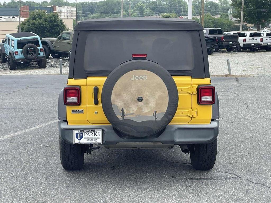 used 2018 Jeep Wrangler car, priced at $21,000