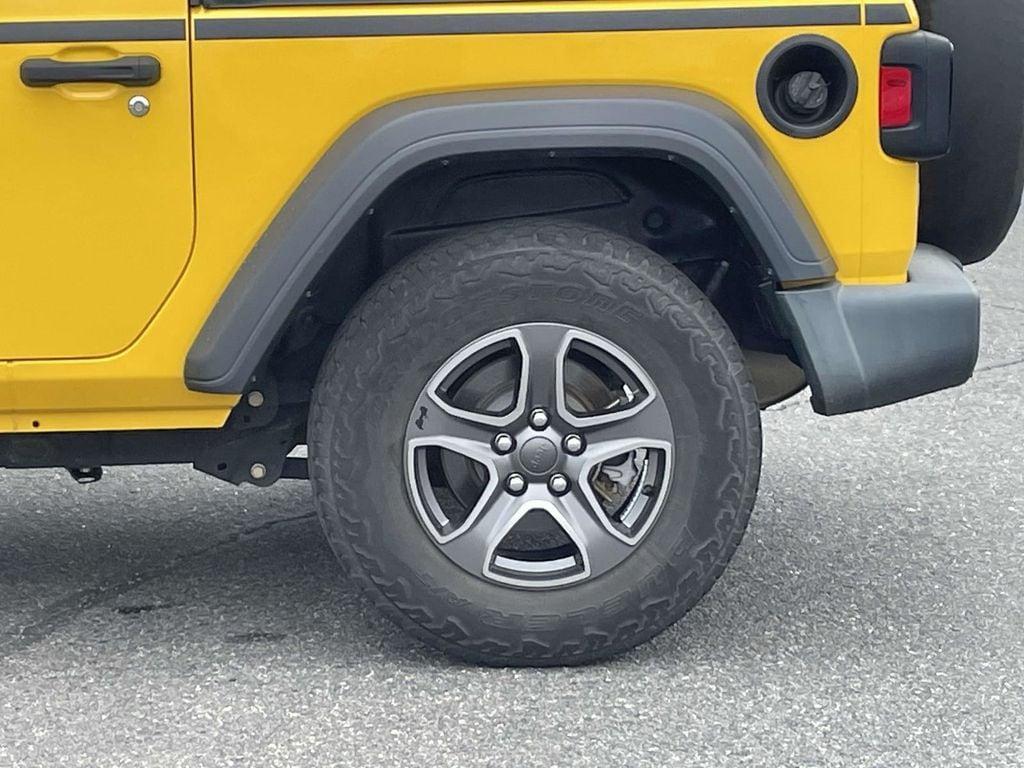 used 2018 Jeep Wrangler car, priced at $21,000