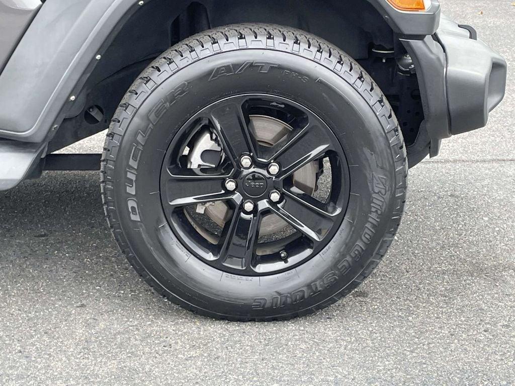 used 2021 Jeep Wrangler Unlimited car, priced at $30,118