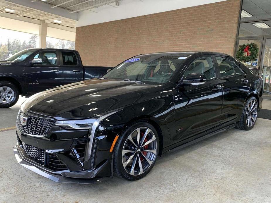 used 2024 Cadillac CT4-V car, priced at $66,999