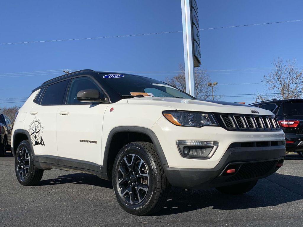 used 2020 Jeep Compass car, priced at $16,999