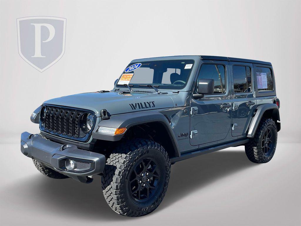 used 2024 Jeep Wrangler car, priced at $42,018