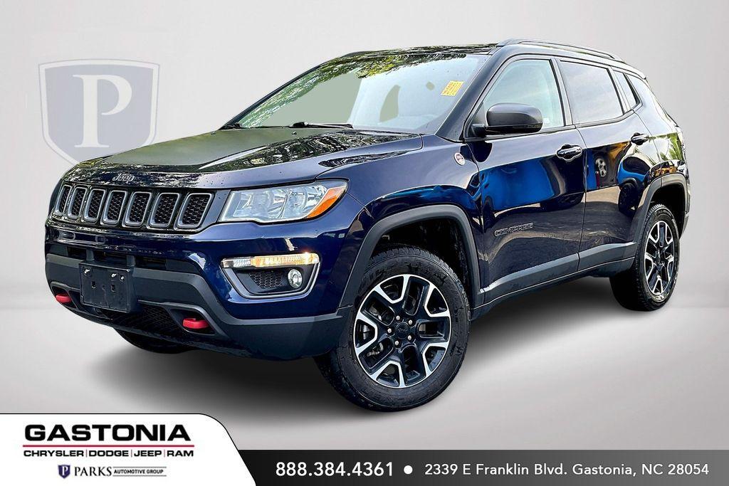 used 2021 Jeep Compass car, priced at $20,307