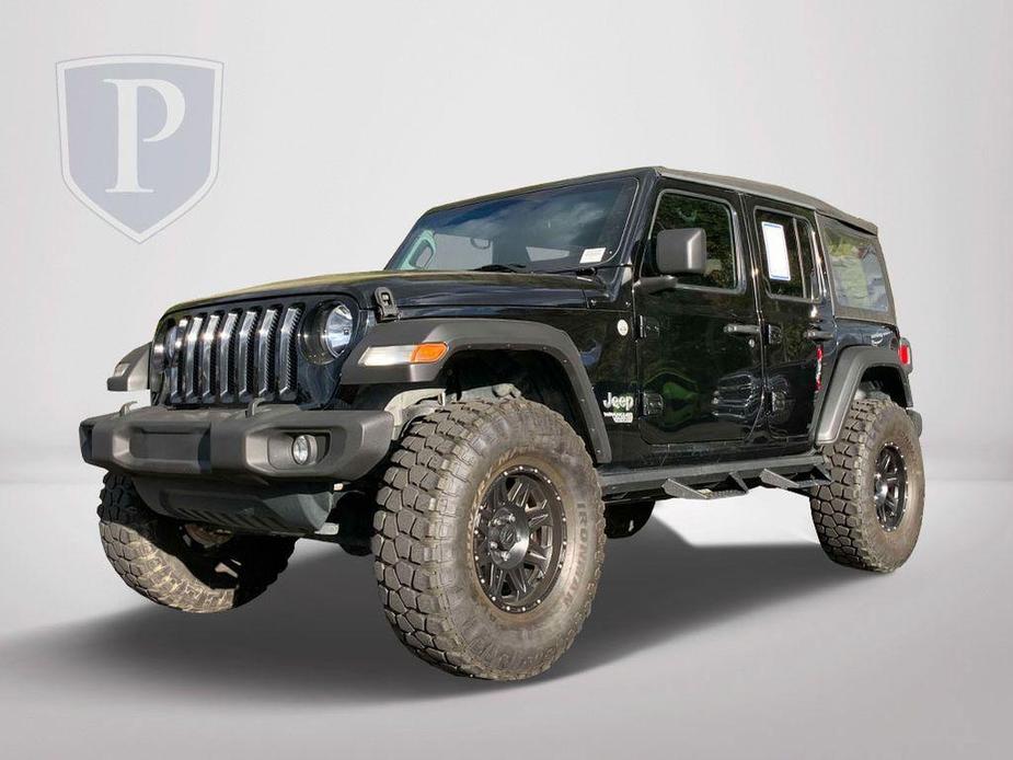 used 2020 Jeep Wrangler Unlimited car, priced at $27,239