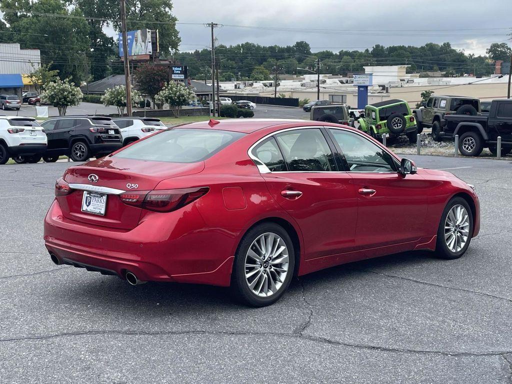 used 2021 INFINITI Q50 car, priced at $24,995