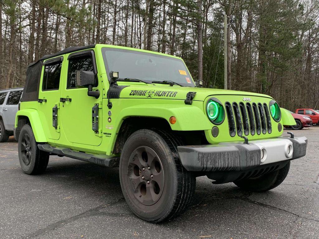 used 2013 Jeep Wrangler Unlimited car, priced at $17,999