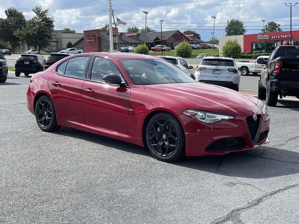 used 2021 Alfa Romeo Giulia car, priced at $18,000