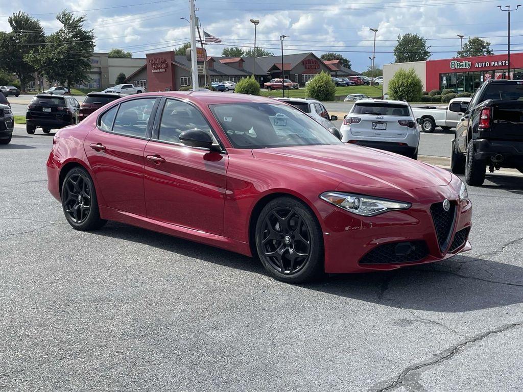 used 2021 Alfa Romeo Giulia car, priced at $18,000