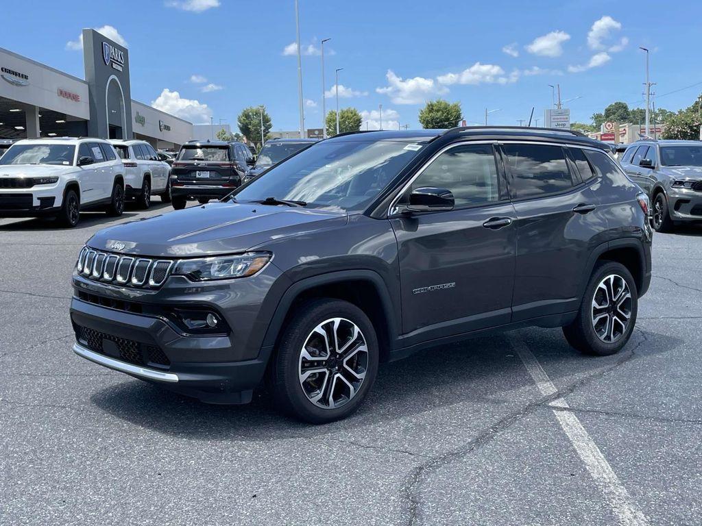 used 2022 Jeep Compass car, priced at $23,500