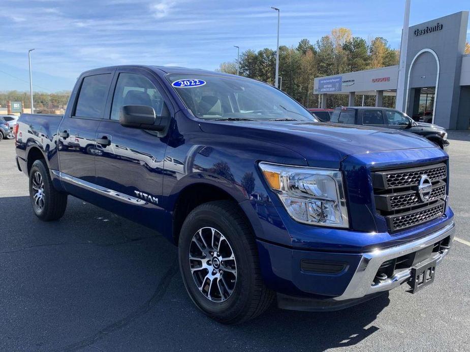 used 2022 Nissan Titan car, priced at $33,536