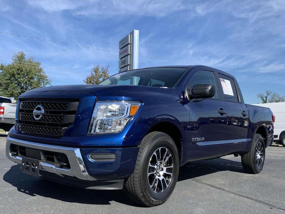 used 2022 Nissan Titan car, priced at $33,536