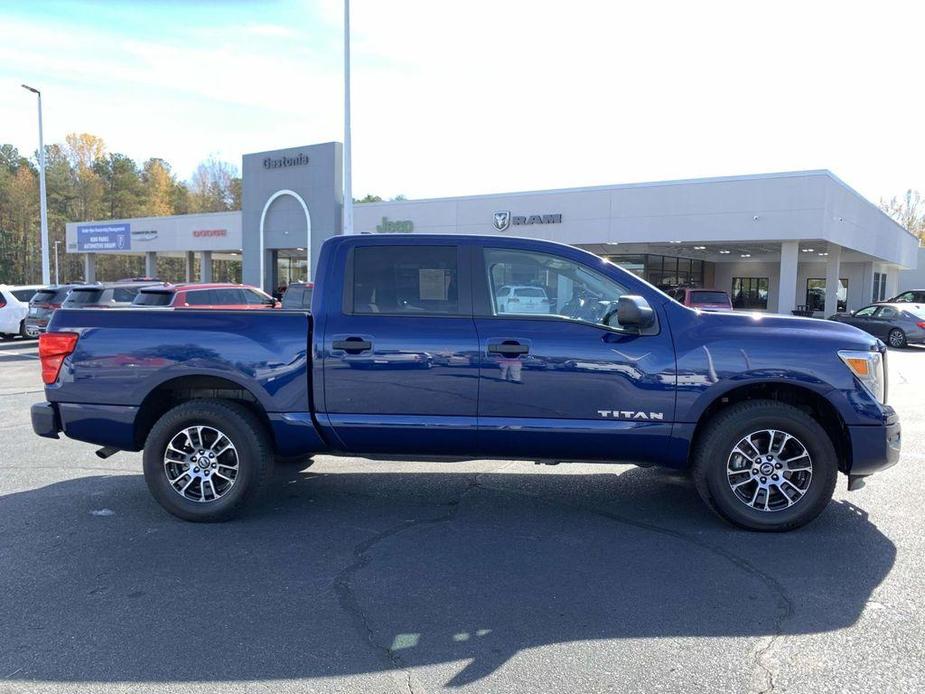 used 2022 Nissan Titan car, priced at $33,536