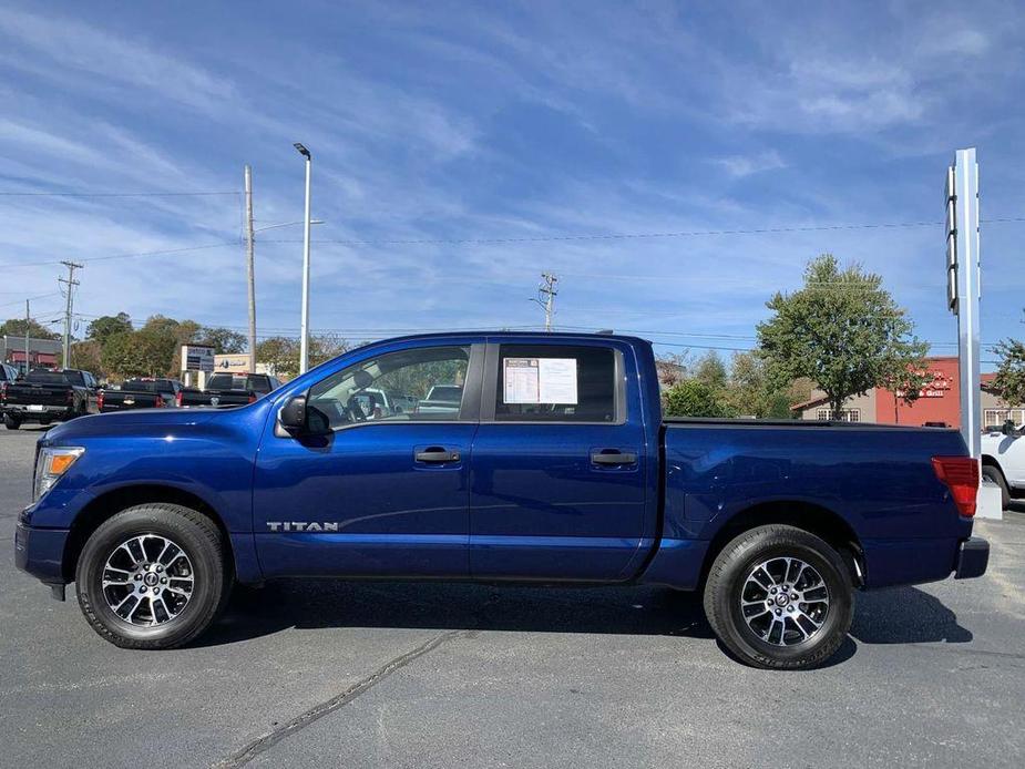 used 2022 Nissan Titan car, priced at $33,536