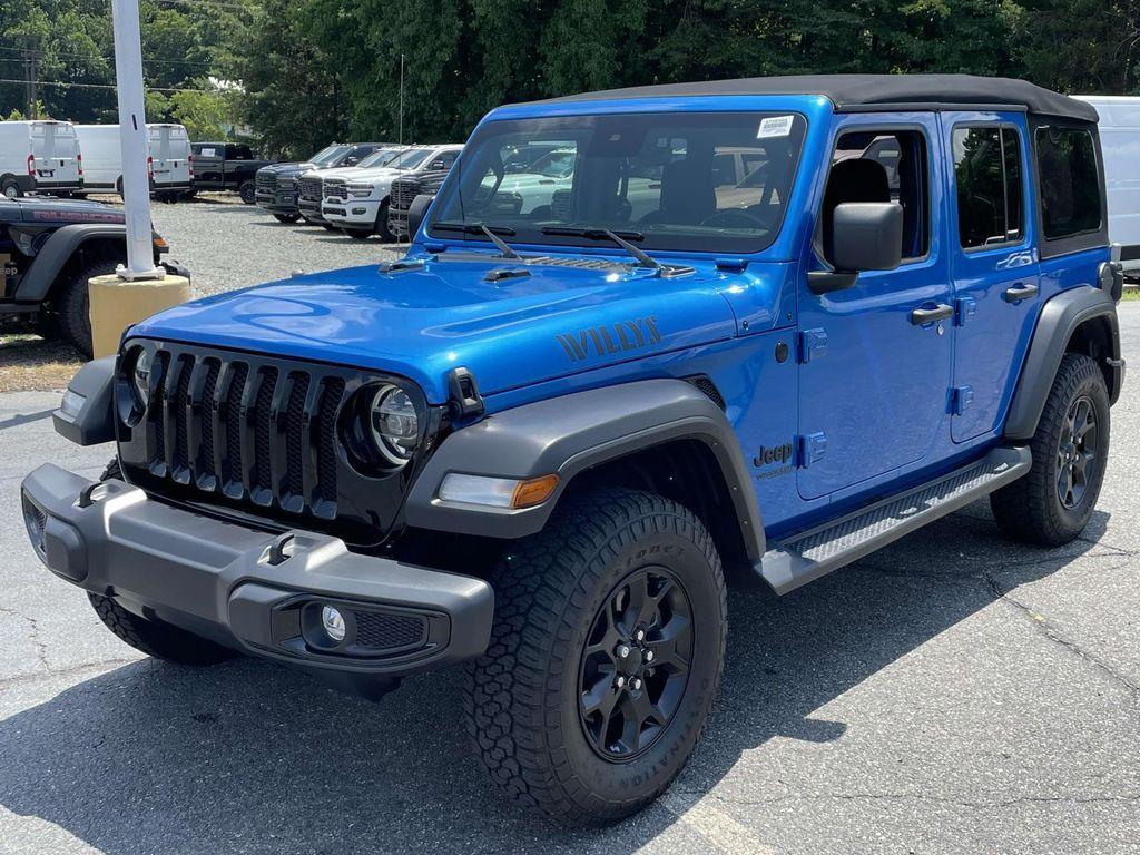 used 2021 Jeep Wrangler Unlimited car, priced at $27,888