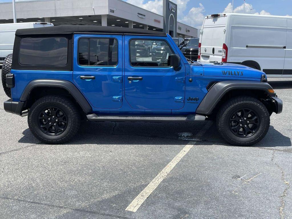 used 2021 Jeep Wrangler Unlimited car, priced at $27,888