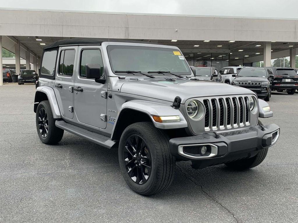 used 2021 Jeep Wrangler Unlimited 4xe car, priced at $29,000