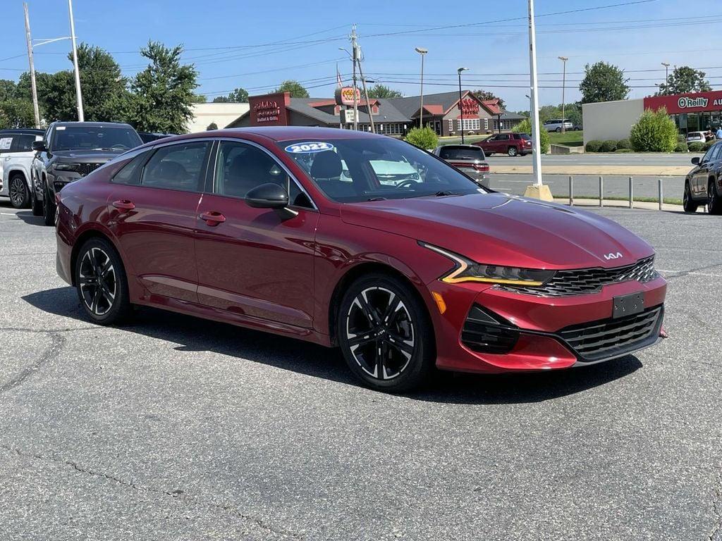 used 2022 Kia K5 car, priced at $17,500