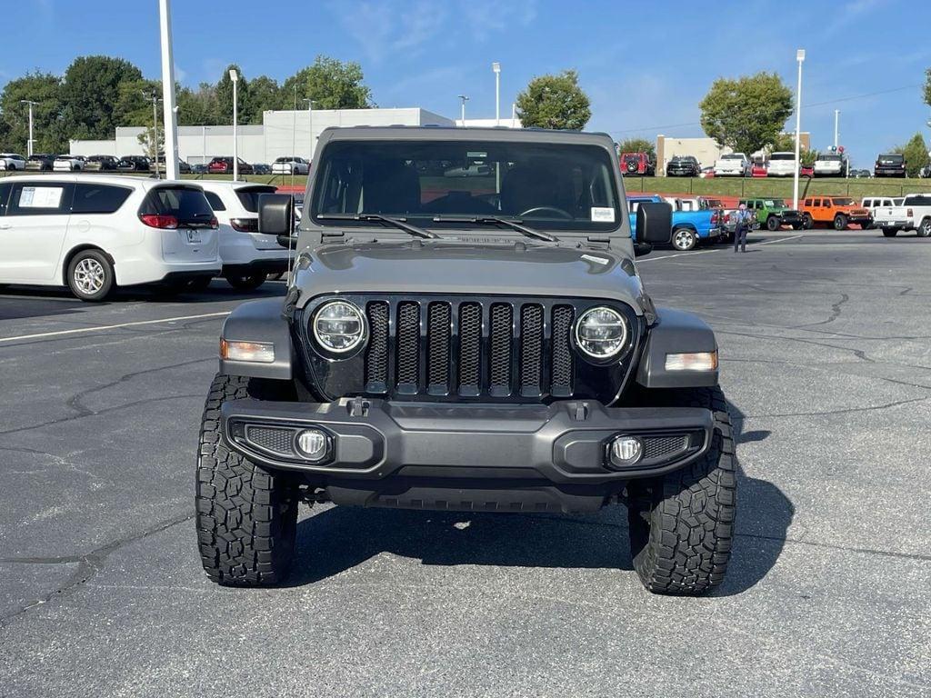 used 2021 Jeep Wrangler Unlimited car, priced at $27,697