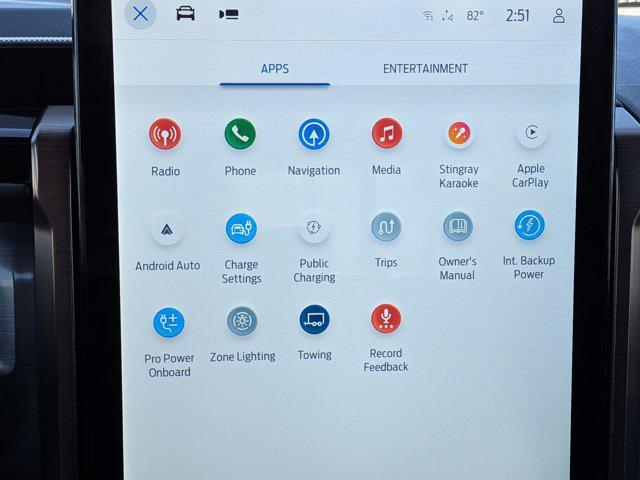 new 2025 Ford F-150 Lightning car, priced at $80,360