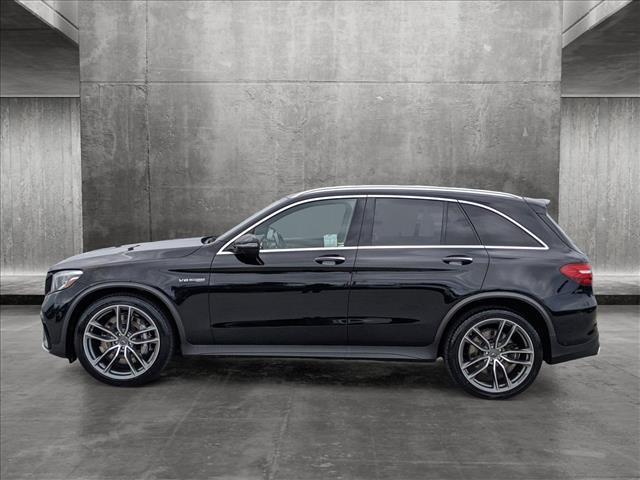 used 2019 Mercedes-Benz AMG GLC 63 car, priced at $45,995