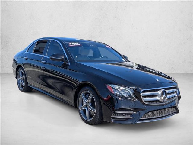 used 2018 Mercedes-Benz E-Class car, priced at $22,646
